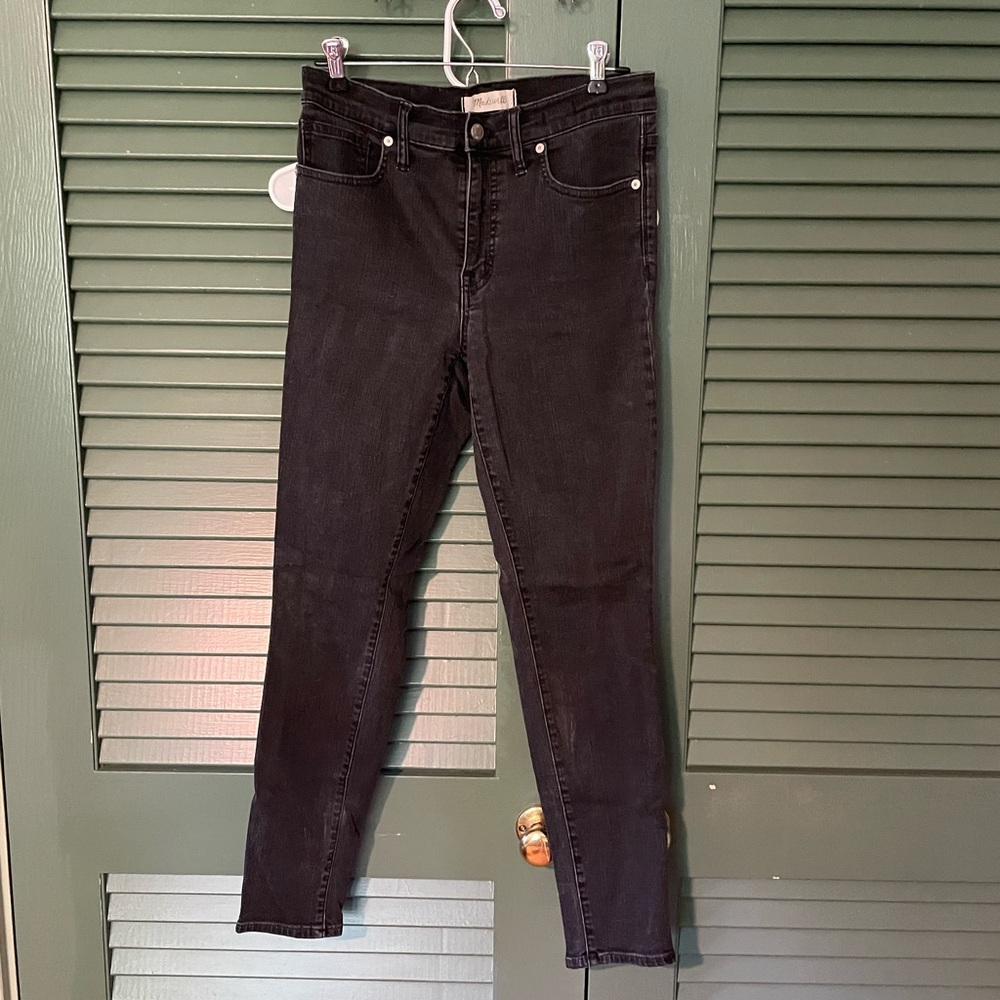 Madewell 9” rise skinny jeans